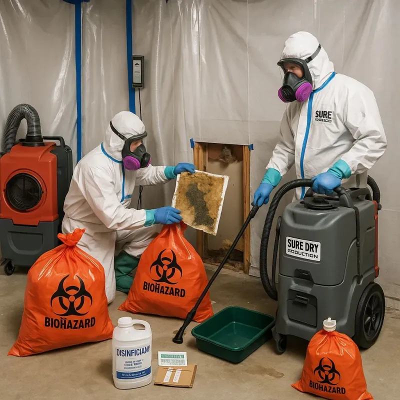 Contaminated Water Handling Protocols process in Ravenel, SC