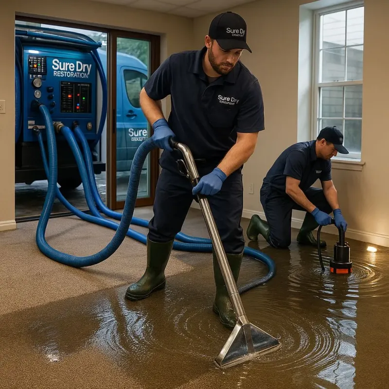 Water Extraction and Removal process in Ravenel, SC